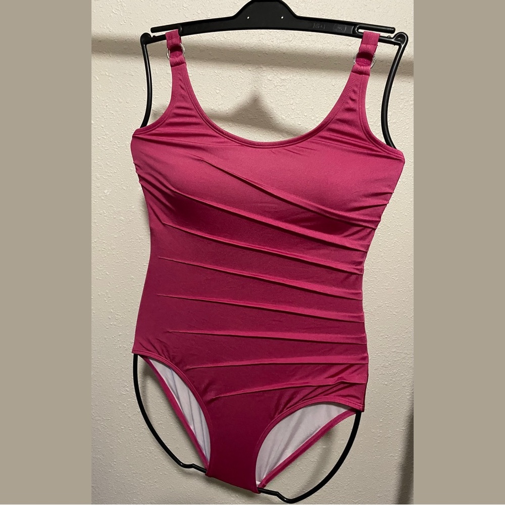 Calvin Klein Fuchsia One-Piece Swimsuit